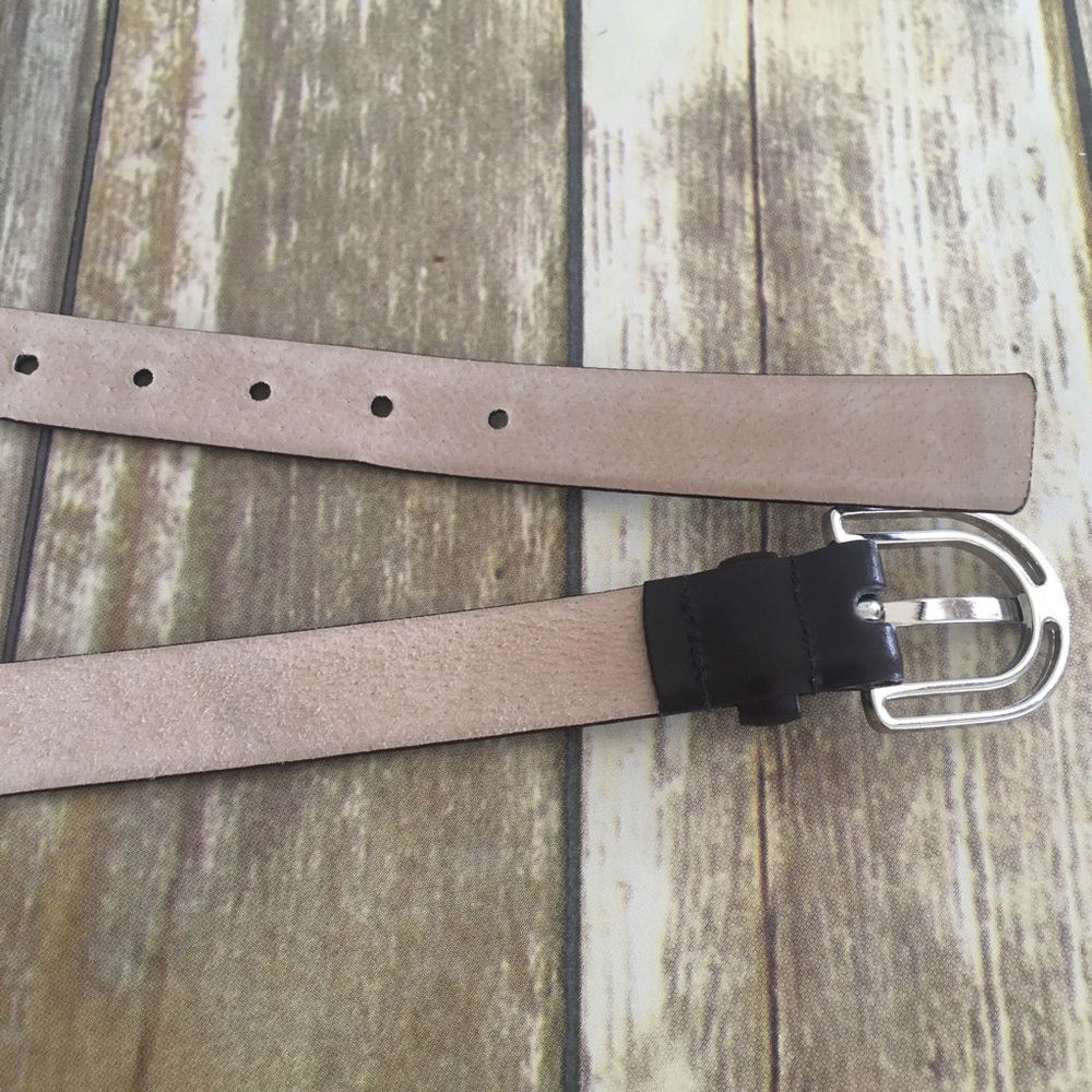 Nine West Brown Leather Belt - Picture 3 of 6